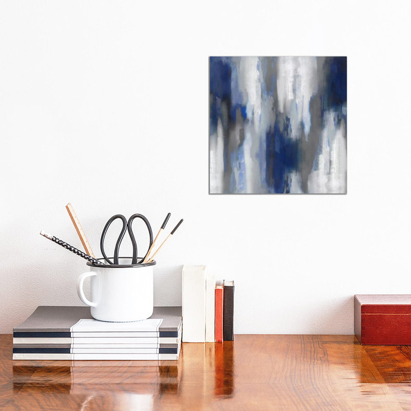 Apex Blue III by Carey Spencer - Print, 45.72 cm H x 45.72 cm W x 3.175 cm D