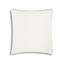 Noah White Gold Velvet Pillow