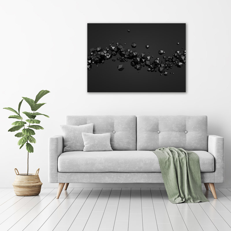 3D Abstraction - Wrapped Canvas Print