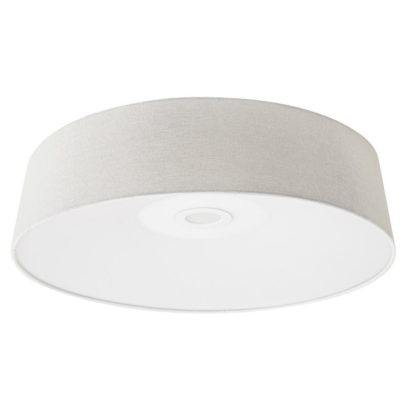 Johnston LED Flush Mount, Ivory