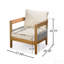 Ensemble de 2 fauteuils club d'extérieur