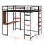 Lit mezzanine double en métal avec 2 tablettes et 1 bureau Gerasim-1685573745