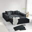 Ensemble de canapé modulaire rembourré Modern