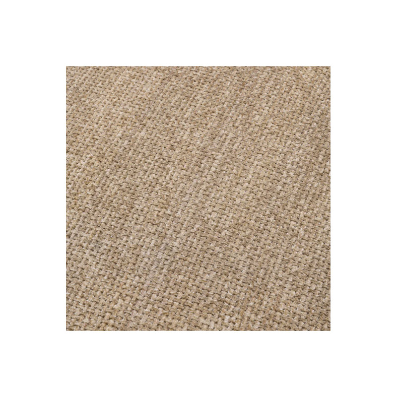 Björn 59.06'' Armless Curved Loveseat, Lyssa Sand Viscose Blend