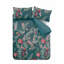 Green/Pink Plain Weave Reversible Modern & Contemporary Duvet Cover Set with Pillowcases-85748194