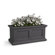 The Anastasiya Resin Window Box Planter with Water Reservoir