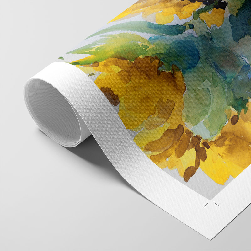 Sun Days I - Impression sur toile seulement - NON CADRE, H 27 po x l 18 po