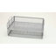 Bac à papier empilable, organisateur de bureau, rangement pour dossiers, bureau, filet métallique, 2 pièces, noir-38407882