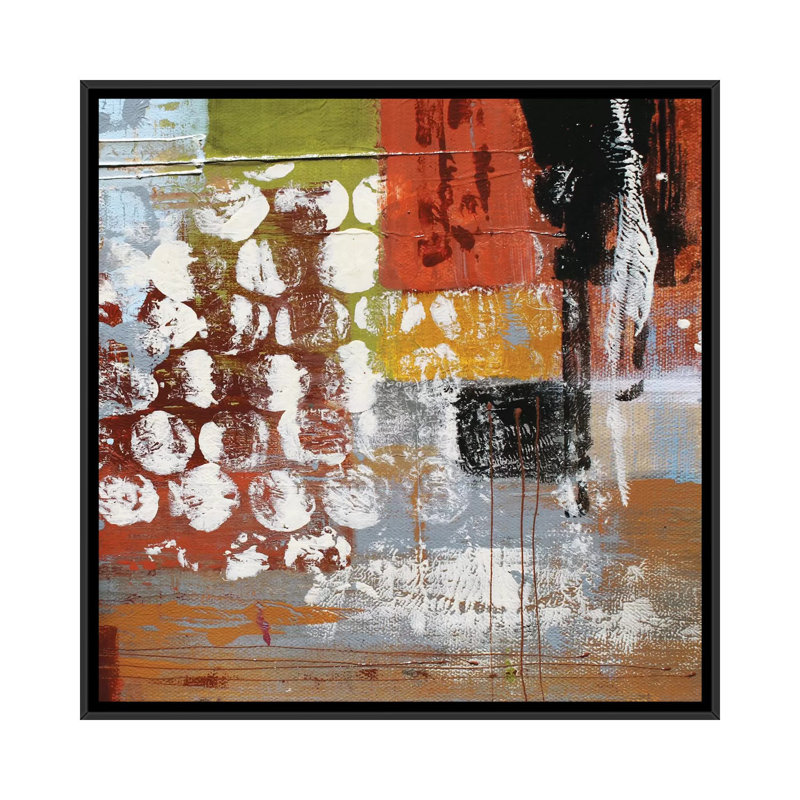 « samedi » par irena orlov, reproduction d’art sur toile tendue, H 18 po x l 18 po x P 1,5 po, Toile encadrée noire