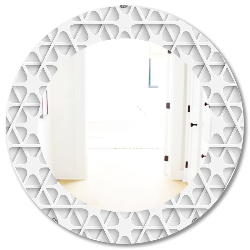 Miroir mural scandinave 16, H 31,5 po x l po