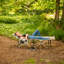 Lit de camping pliant Alpcour XL - structure en acier, polyester, capacité de 500 lb