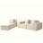 Lacrosse Modern Style Power Recliner Sectional With Bluetooth Speaker And LED Made With Wood & Metal In Gray(NJ INVENTORY)-2011715592