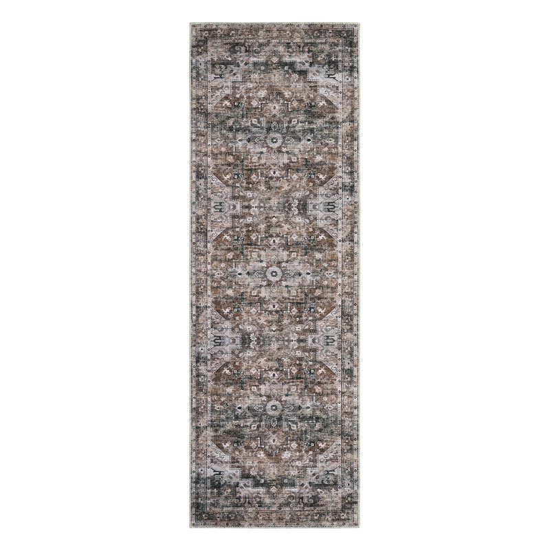 Washable Indoor Rug, Runner 2' x 6'