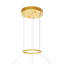 Lustre moderne à DEL - Éclairage à intensité variable intégré pour la salle à manger, la chambre à coucher ou le vestibule-661441174-551729028