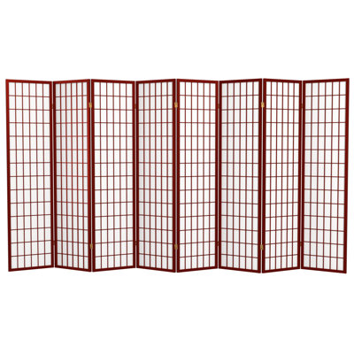 Paravent de cloison pliable 4 panneaux Ebern Designs