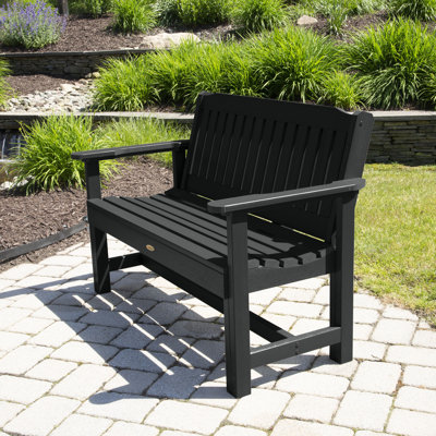 Lunz Recycled Plastic Outdoor Bench