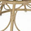 Chaise - Chaise de cour élégante avec coussin beige et housse confortable