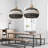 Brookings 1 - Light Natural Dome Pendant-880330403