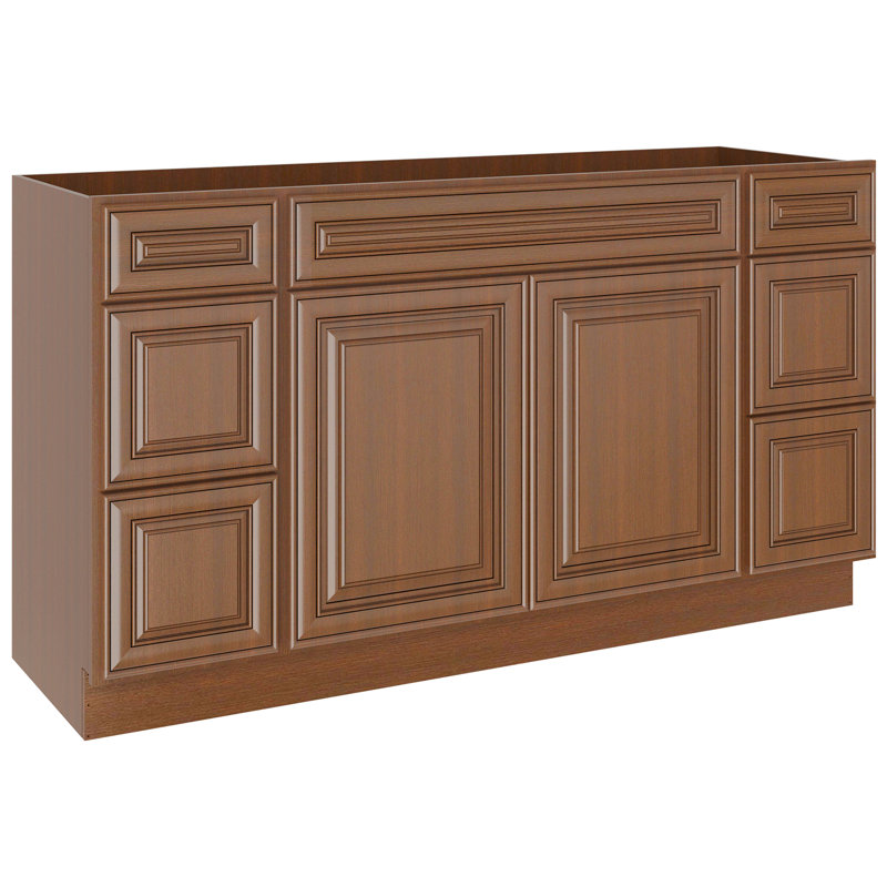 Armoire encastrée Shaker Dove de l 60 po x P 21 po x H 34,5 po Homeibro Cozy Design, H 34,5 po x l 60 po, Pigeon Shaker