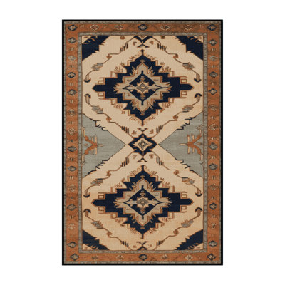Machine Washable Persian Brown Area Rug
