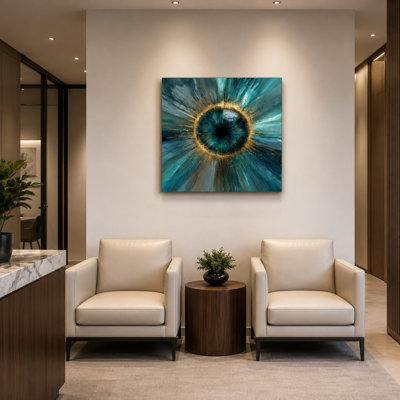Visionary Eye Wrapped Canvas Wall Art
