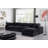 Hinesh Velvet L-Shaped Sectional Reversible-87141406
