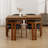 Wooden Upholstered Barrel Dining Chairs (Set of 2)-1279083841