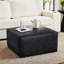 Repose-pieds carré en cuir PU-1981658447