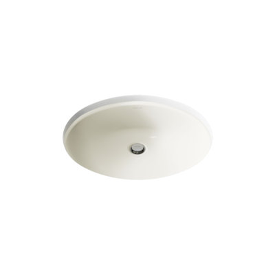 Caxton® Ceramic Oval Undermount Bathroom Sink