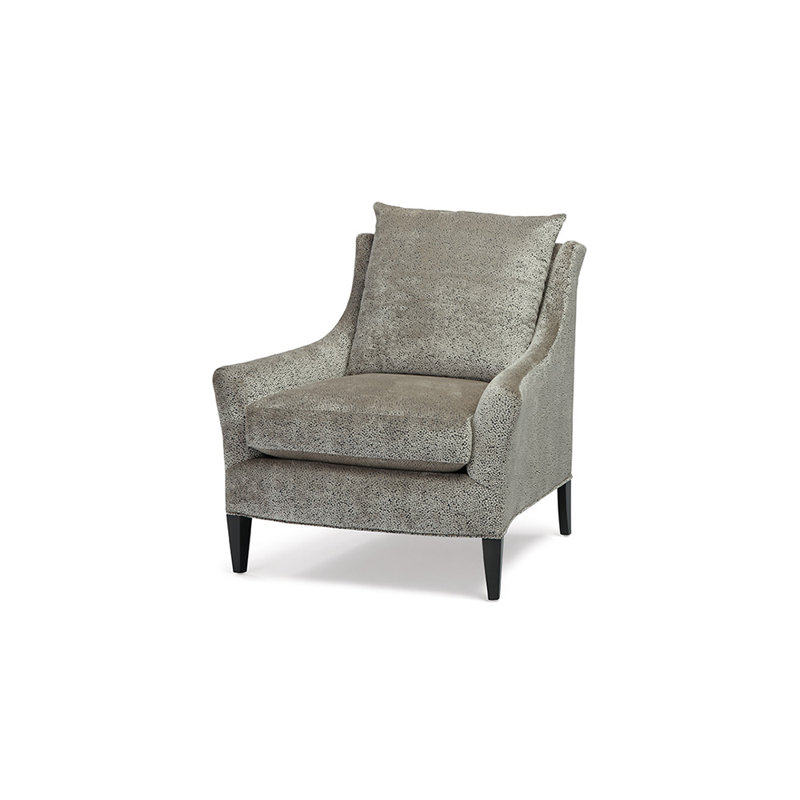 Etta Armchair, Ebony, Banks Balsam