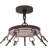 Jules 16 - Light Dimmable Drum Chandelier