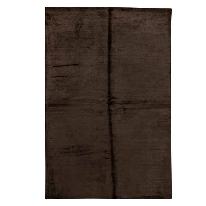 Hand Loomed Area Rug in Black