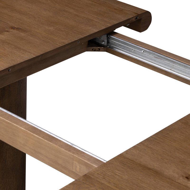 Paden Extension Dining Table-Worn Oak, Worn Oak