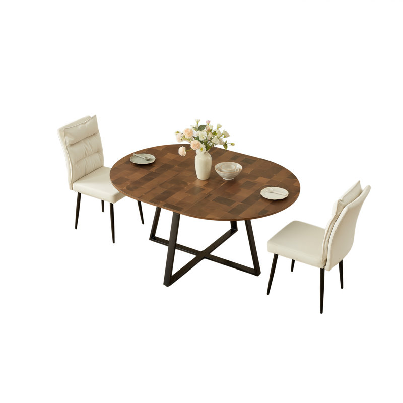 Dining Set, 2 Beige Chair