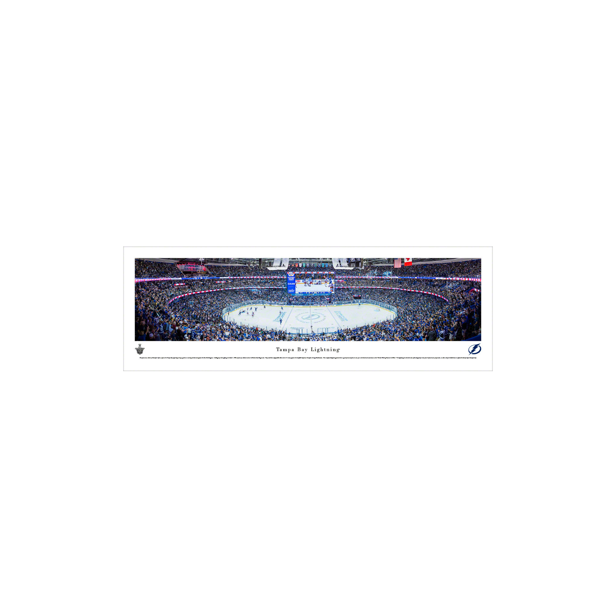 Blakeway Worldwide Panoramas, Inc NHL 'Tampa Bay Lightning' by