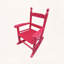 Chaise berçante en bois massif massif-843453808