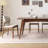 Solid wood design dining table-382712102