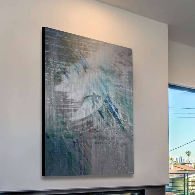 " Riding High Surf " by Parvez Taj, 45" H x 30" W x 1.5" D