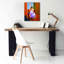 «Lady Sitting On A Chair» par Ata Alishahi, estampe numérique sur toile-308904534
