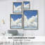 «LANDSCAPES Series LVII», reproduction encadrée - bois massif-95054930