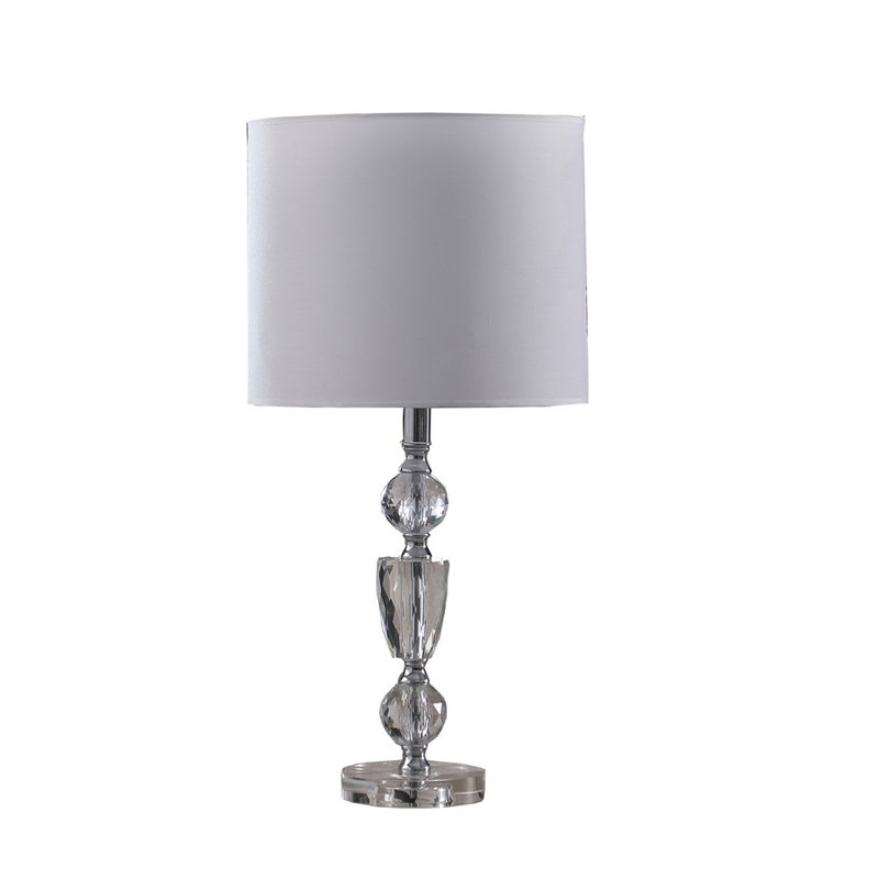 23.5" In Cale Cut-Crystal Modern Table Lamp
