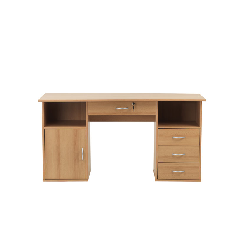 Shelton Solid Wood Computer Desk