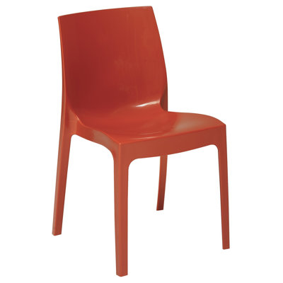 Ademide Premium All-Weather Wicker Outdoor Stacking Dining Side Chair