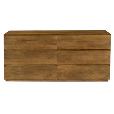 Katina 6-drawer Dresser In Spice Tan