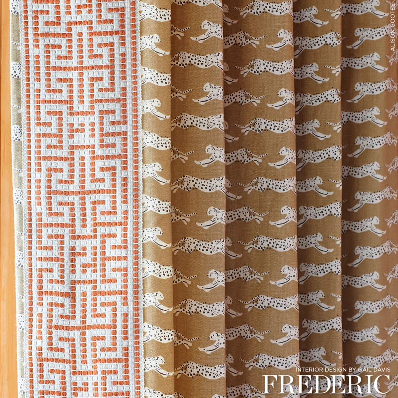 Maze Tape Indoor/Outdoor Trim, Orange