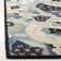 Floral Handmade Tufted Wool Blue/Grey/Beige Area Rug