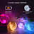 Moon Lamp with Bluetooth & White Noise, 5.9 Inch Multicolor 3D Night Light