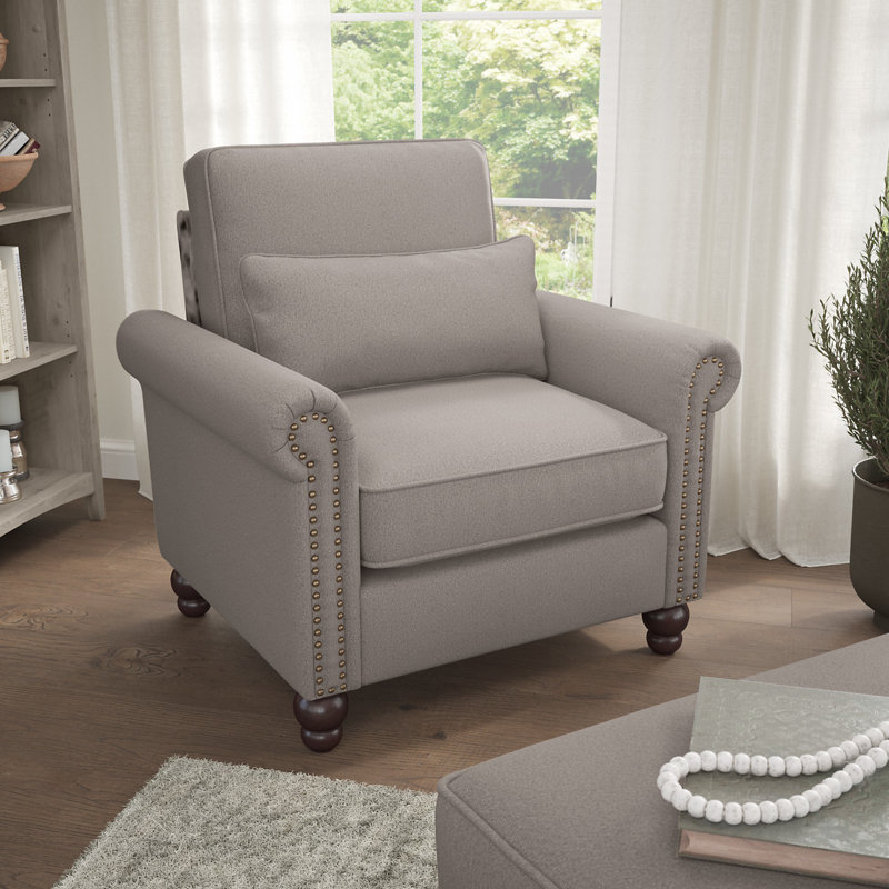 Atifah Upholstered Armchair, Beige