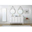 60" Double Bathroom Vanity Set
