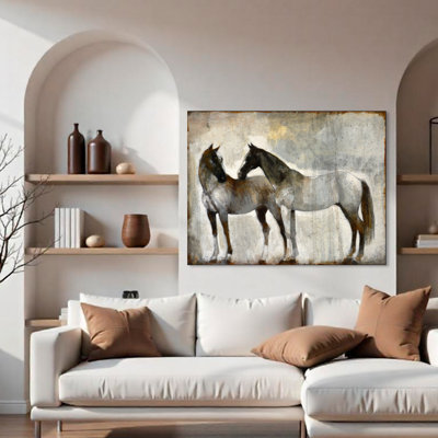«New Sunset I / II» par Norman Wyatt Jr., ensemble de 2 reproductions d'art sur toile